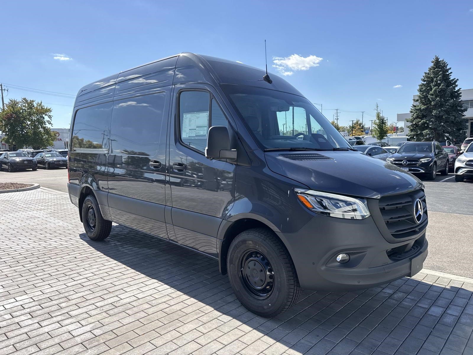 New 2026 Mercedes-Benz Sprinter Cargo Van Standard Roof 4-Cyl Diesel HO 2500 Standard Roof I4 Diesel HO 144 RWD