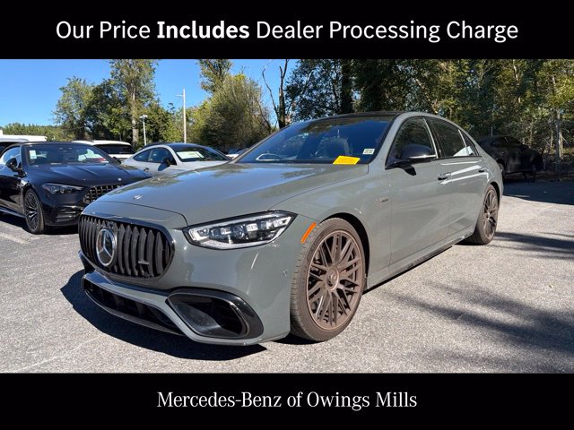 Certified 2025 Mercedes-Benz AMG S 63 E 4MATIC Sedan