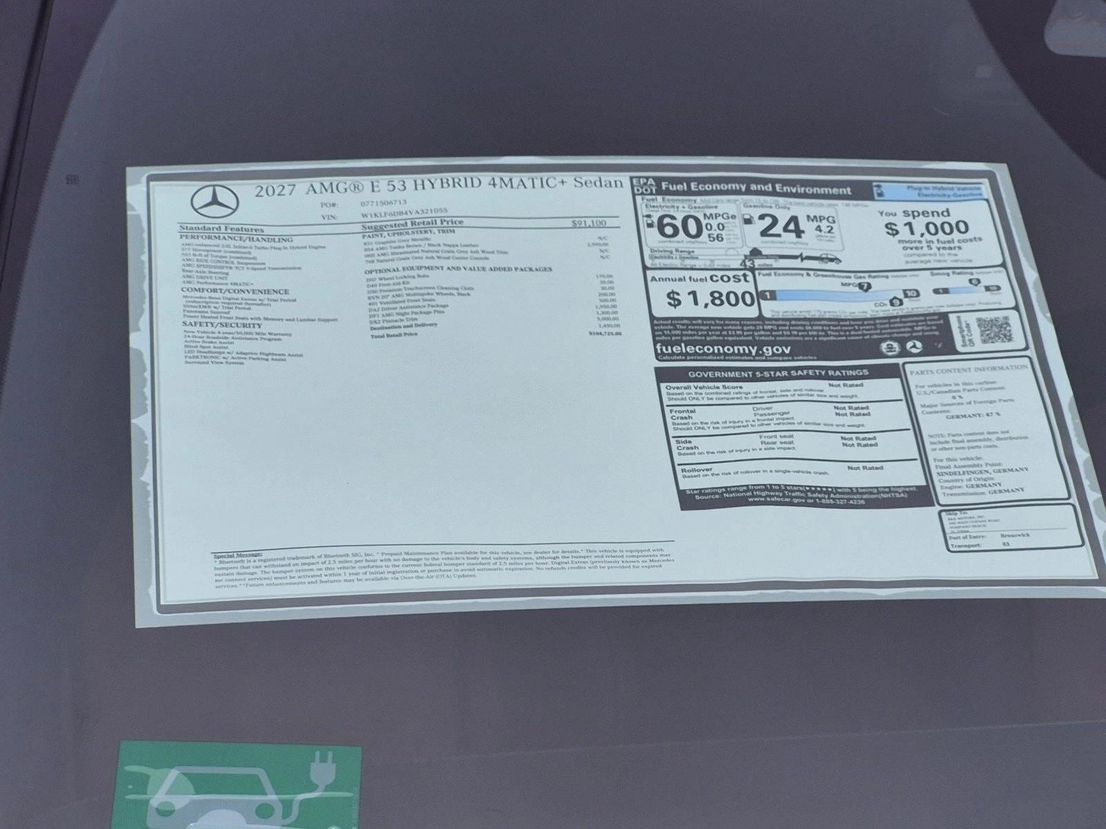 2027 AMG E53e 4MATIC, photo 17 of 17
