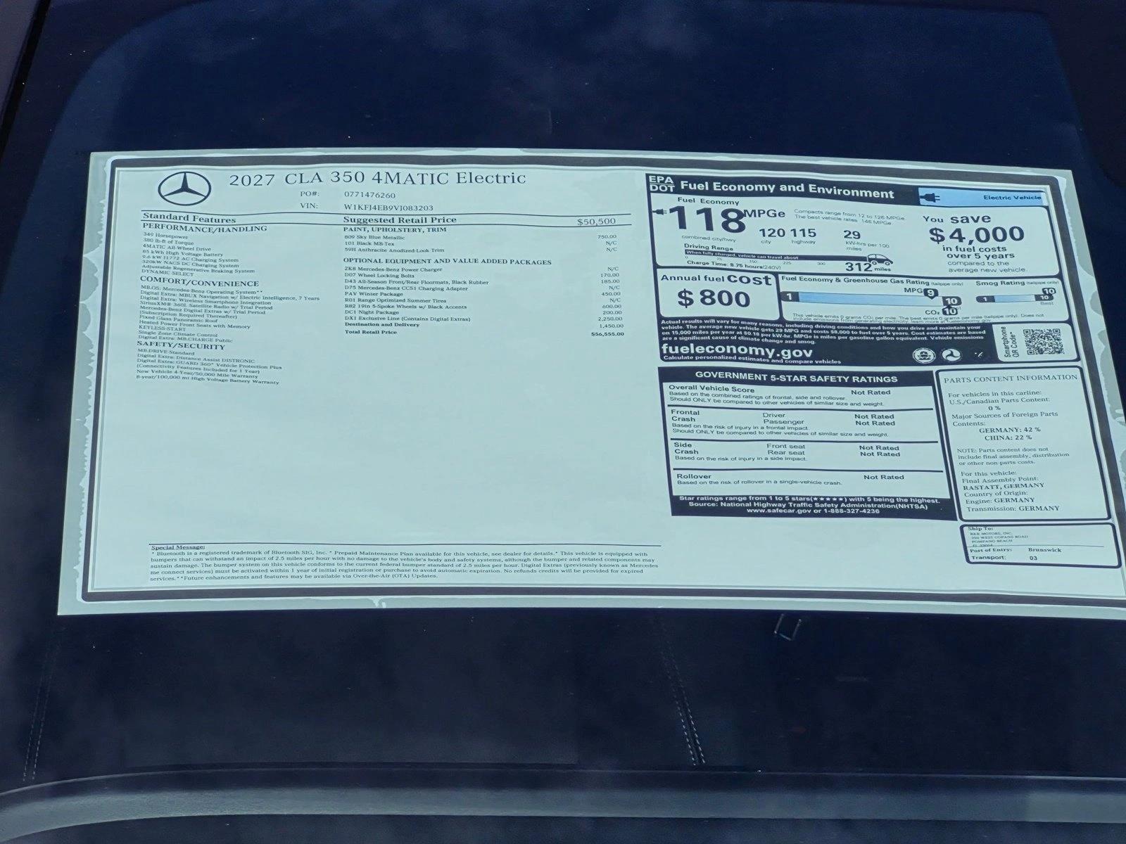 2027 CLA 350 4MATIC, photo 17 of 17