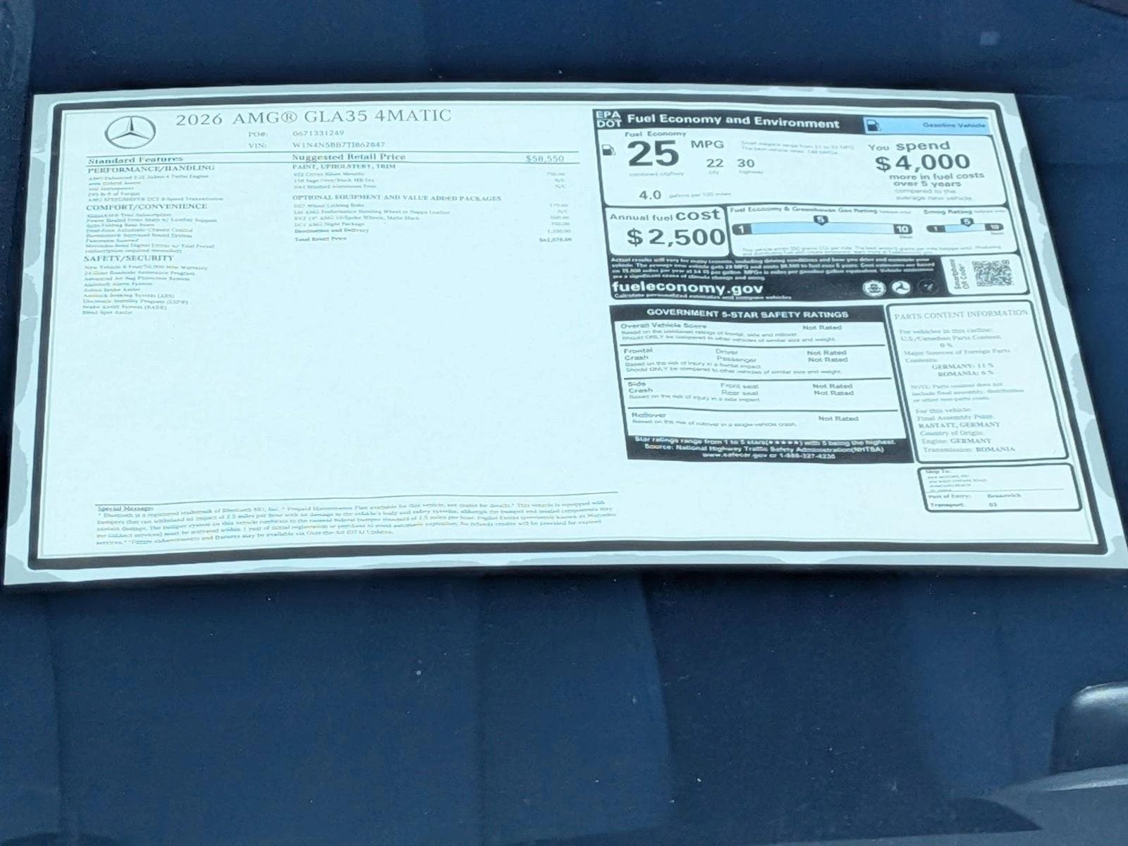 2026 AMG GLA 35, photo 16 of 16