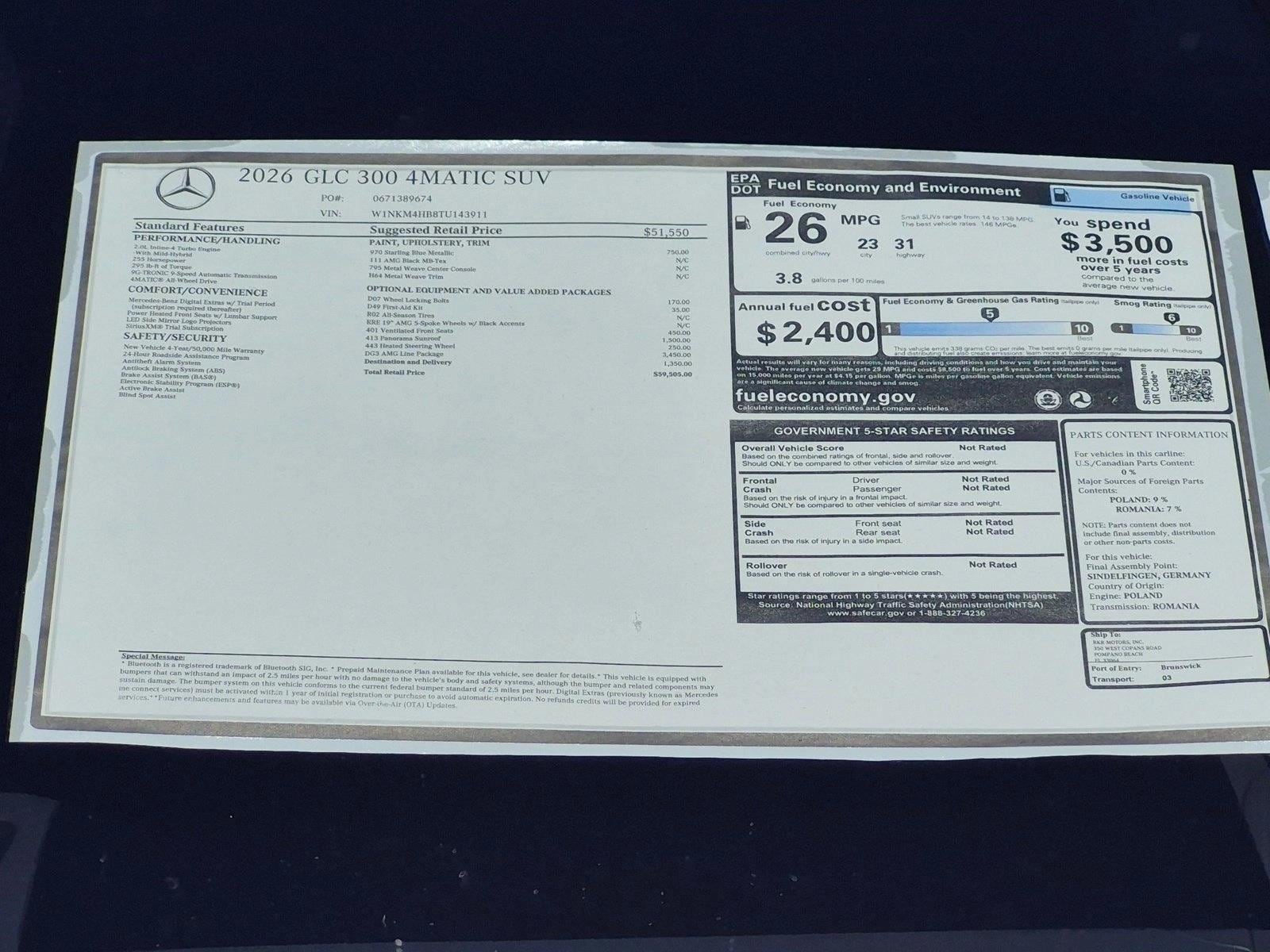 2026 GLC 300 4MATIC, photo 16 of 16