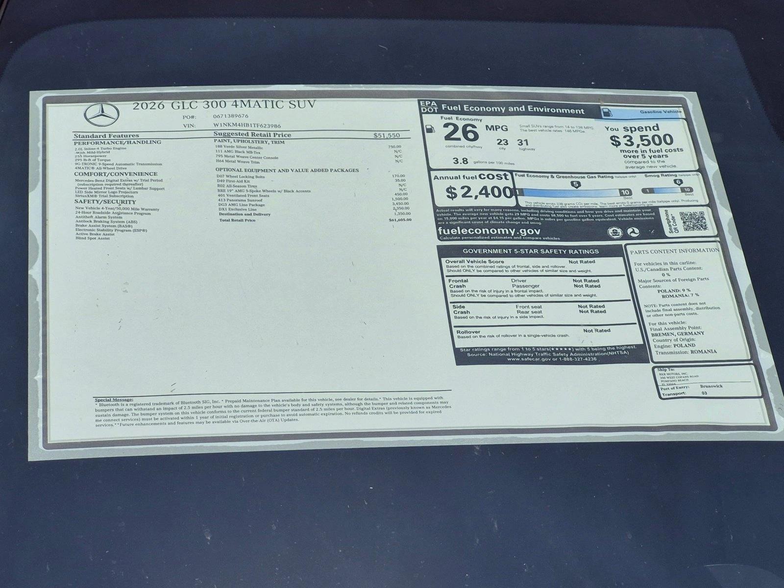 2026 GLC 300 4MATIC, photo 17 of 17