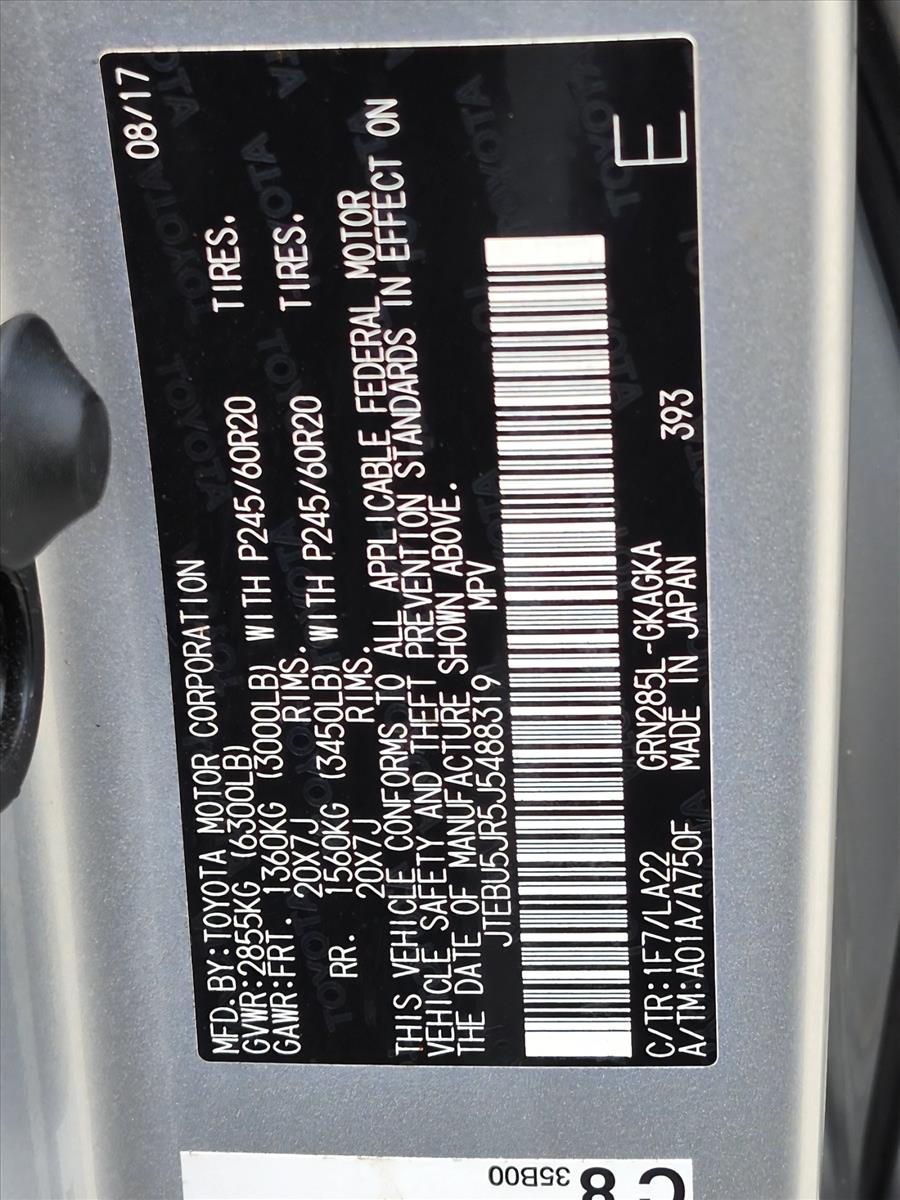2018 Toyota 4Runner, photo 26 of 26