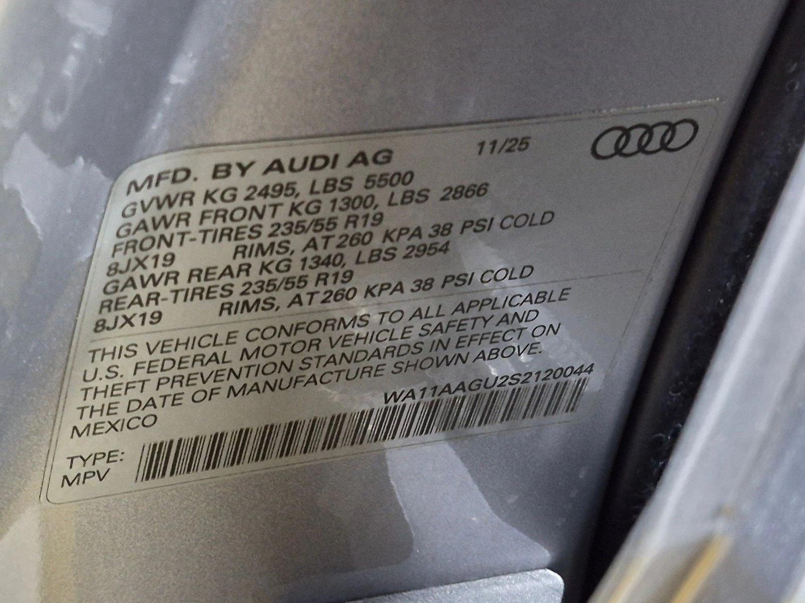 2025 Audi Q5 quattro Premium, photo 26 of 26