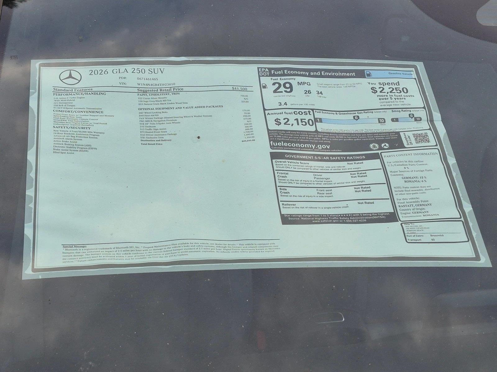 2026 GLA 250, photo 17 of 17
