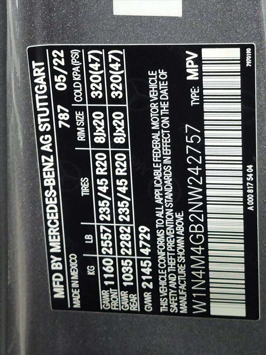 2022 GLB 250, photo 25 of 25