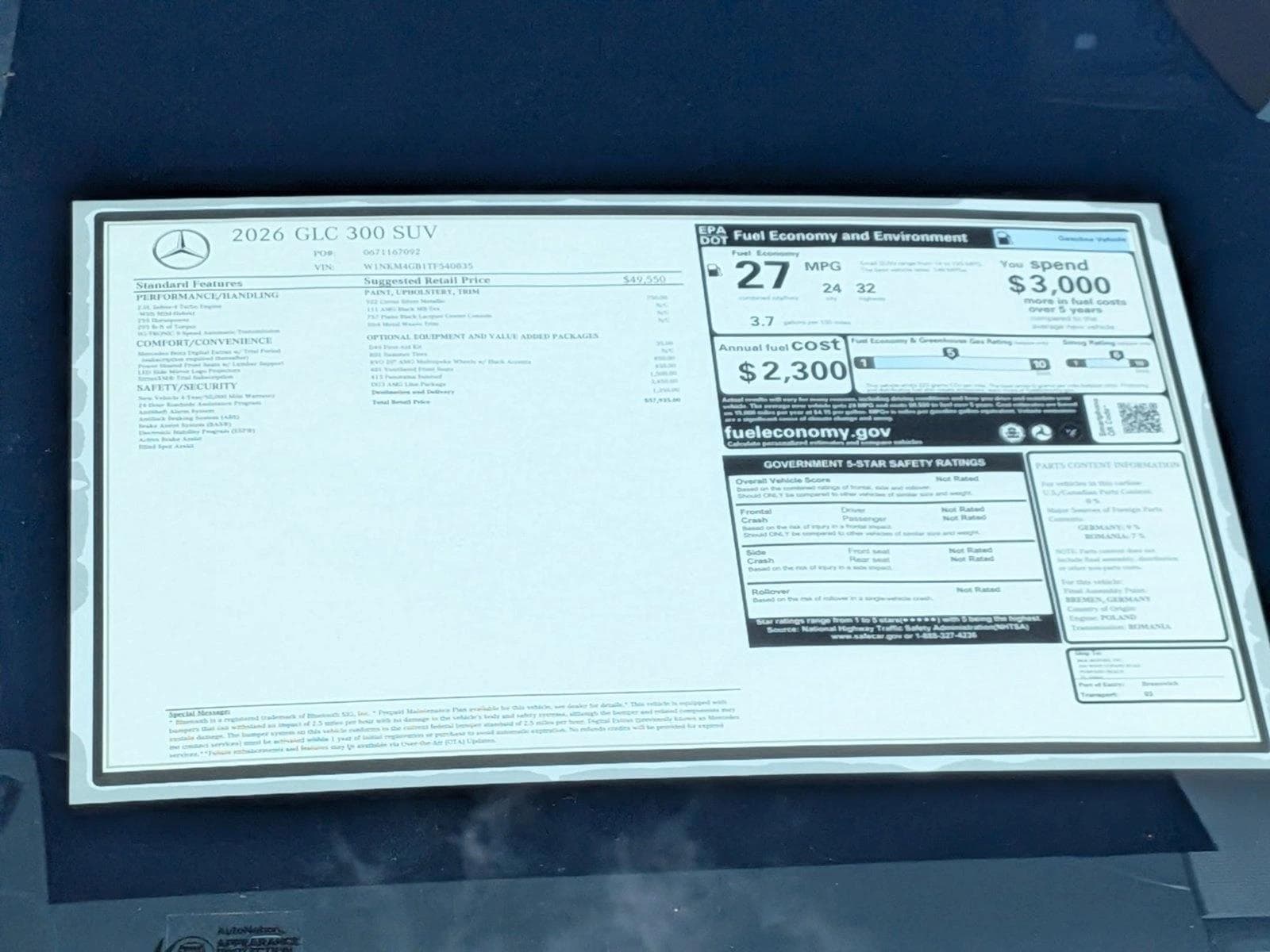 2026 GLC 300, photo 16 of 16