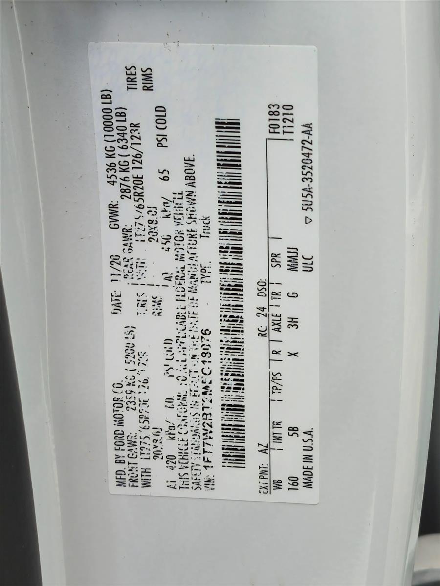 2021 Ford F-250 F-Series Super Duty - Single Rear Wheel, photo 25 of 25