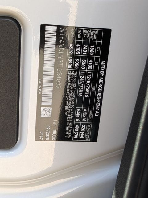 2026 Mercedes-Benz Sprinter Cargo Van Base - Photo 18