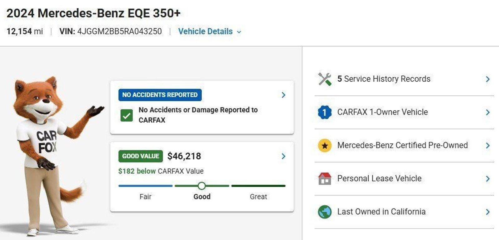 Certified 2024 Mercedes-Benz EQE SUV