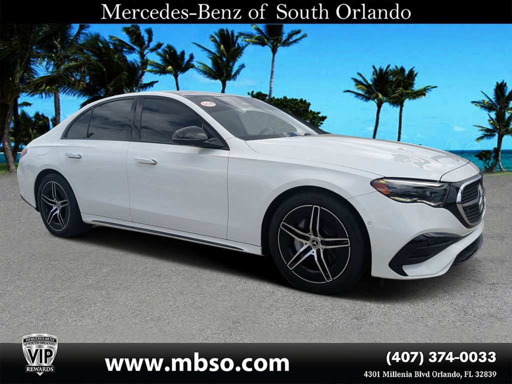 2025 Mercedes-Benz E-Class Sedan 