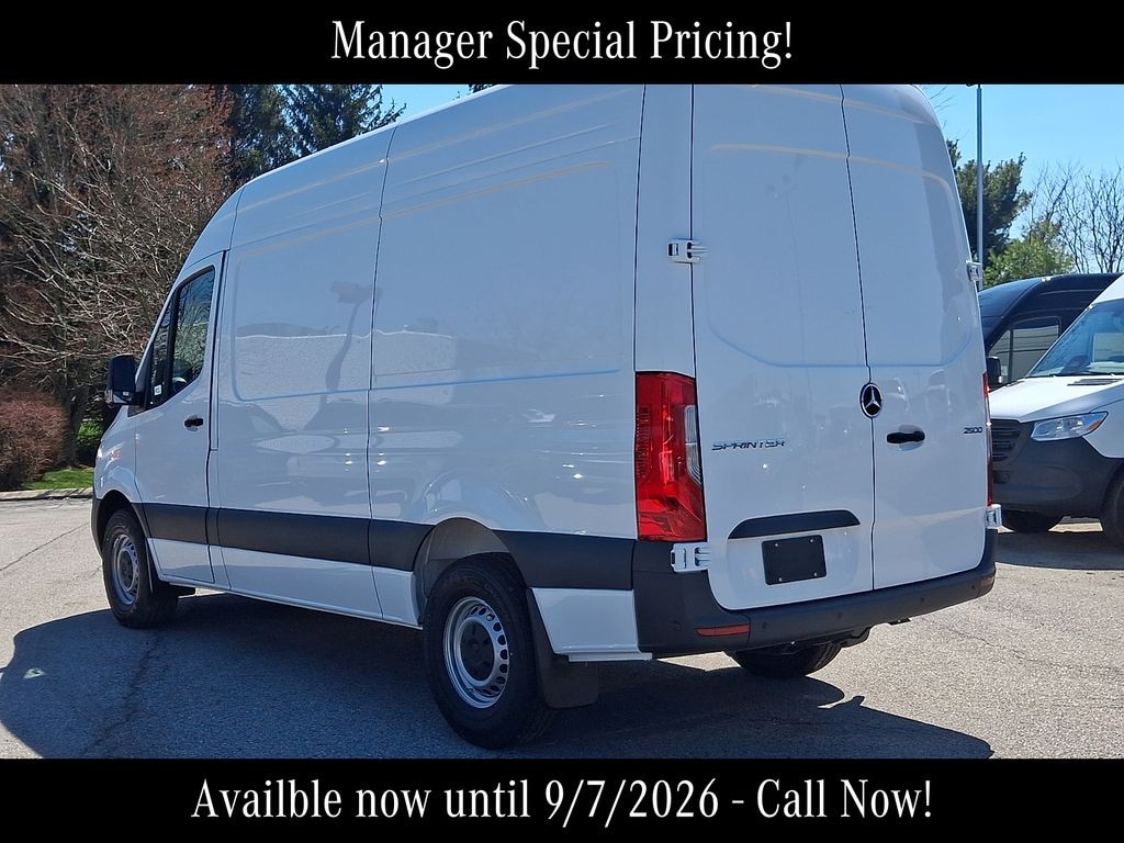 New 2026 Mercedes-Benz Sprinter 2500 Standard Roof 4-Cyl Diesel Van Cargo Van
