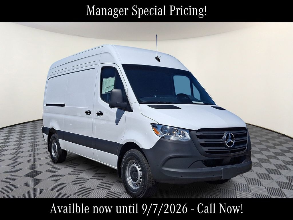 New 2026 Mercedes-Benz Sprinter 2500 Standard Roof 4-Cyl Diesel Van Cargo Van