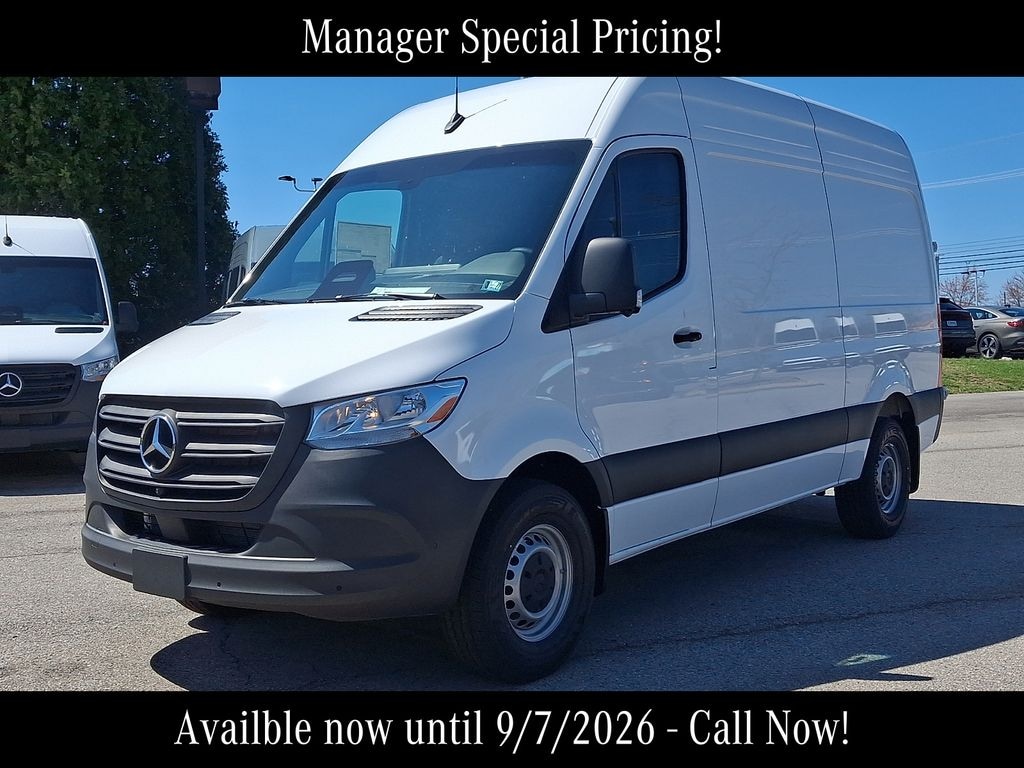 New 2026 Mercedes-Benz Sprinter 2500 Standard Roof 4-Cyl Diesel Van Cargo Van