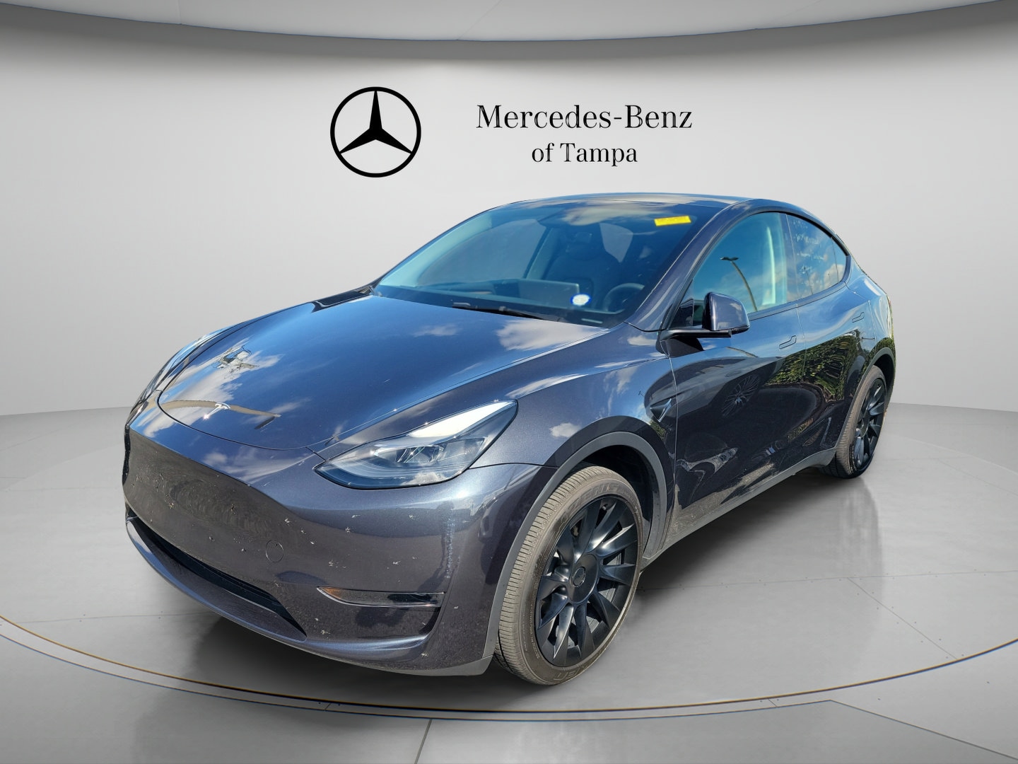 Used 2024 Tesla Model Y Long Range with VIN 7SAYGDED5RF039069 for sale in Tampa, FL