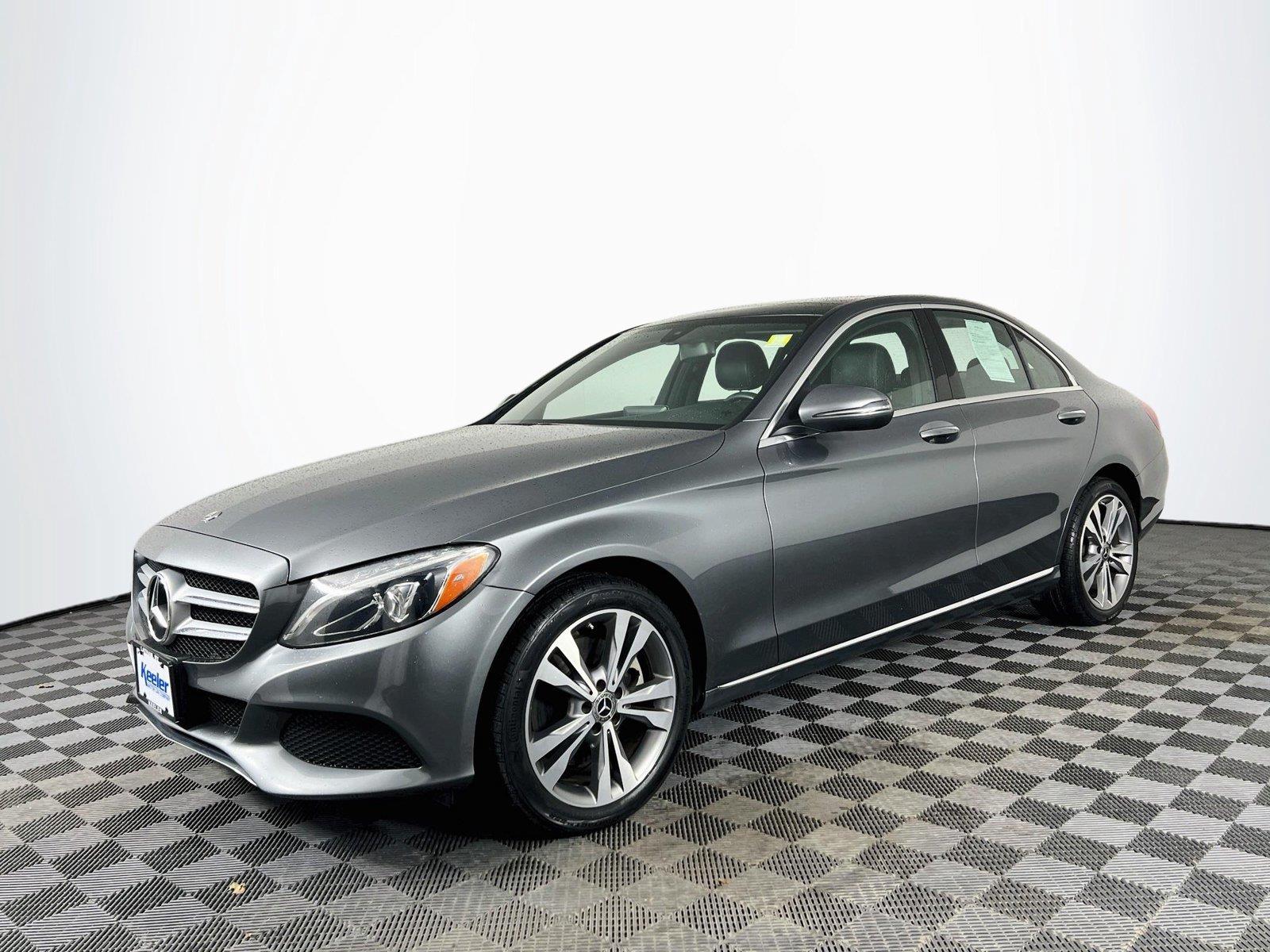 Used 2018 Mercedes-Benz C-Class Sedan C300 with VIN WDDWF4KB5JR315880 for sale in Latham, NY