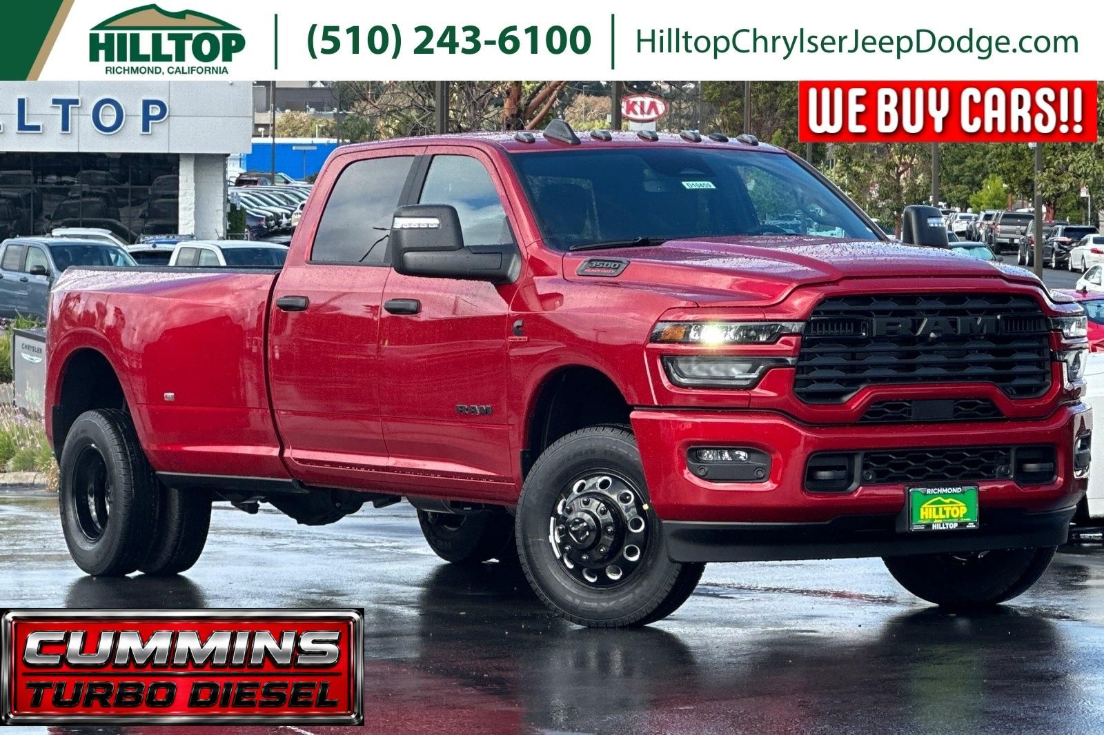 2026 Ram 3500 BIG HORN CREW CAB 4X4 8' BOX Pickup