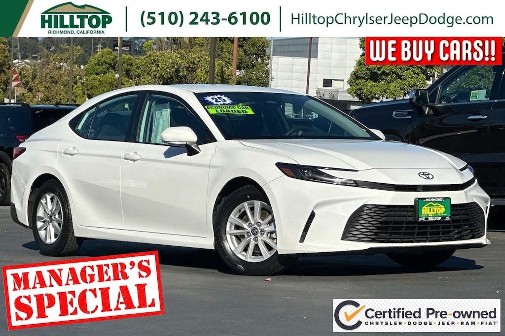 Certified 2025 Toyota Camry LE Sedan