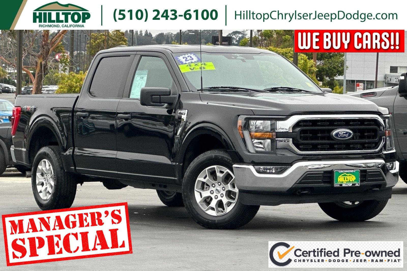 Certified 2023 Ford F-150 XLT Truck