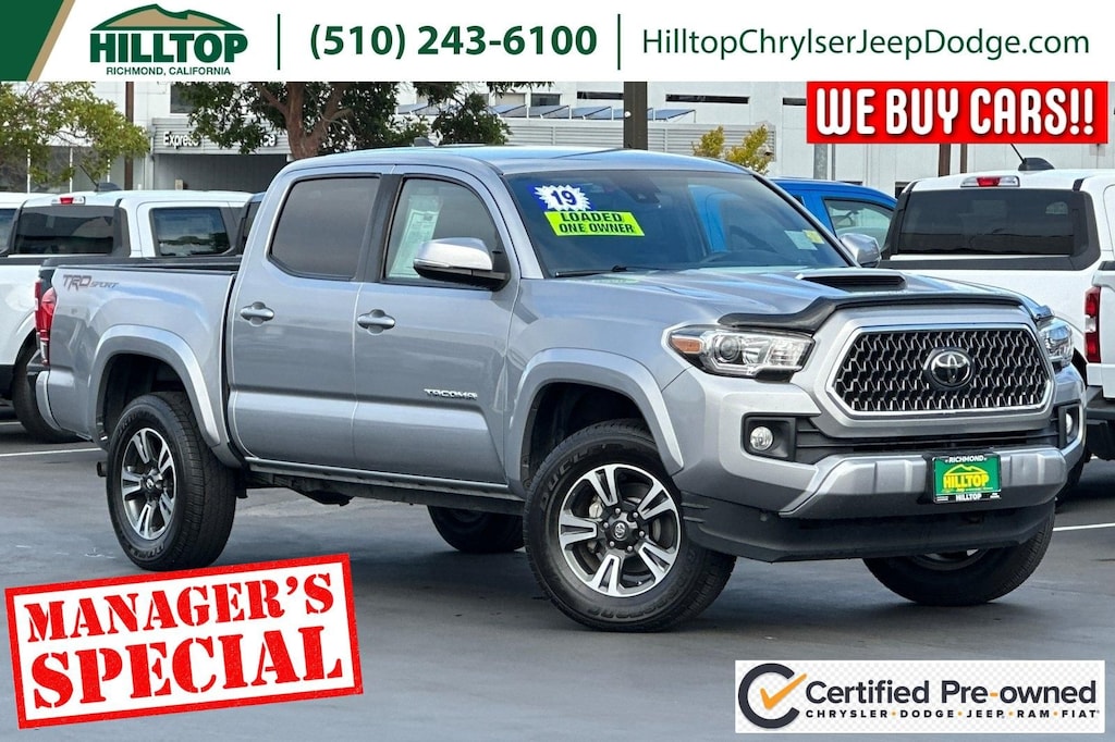 Certified 2019 Toyota Tacoma TRD Sport Truck