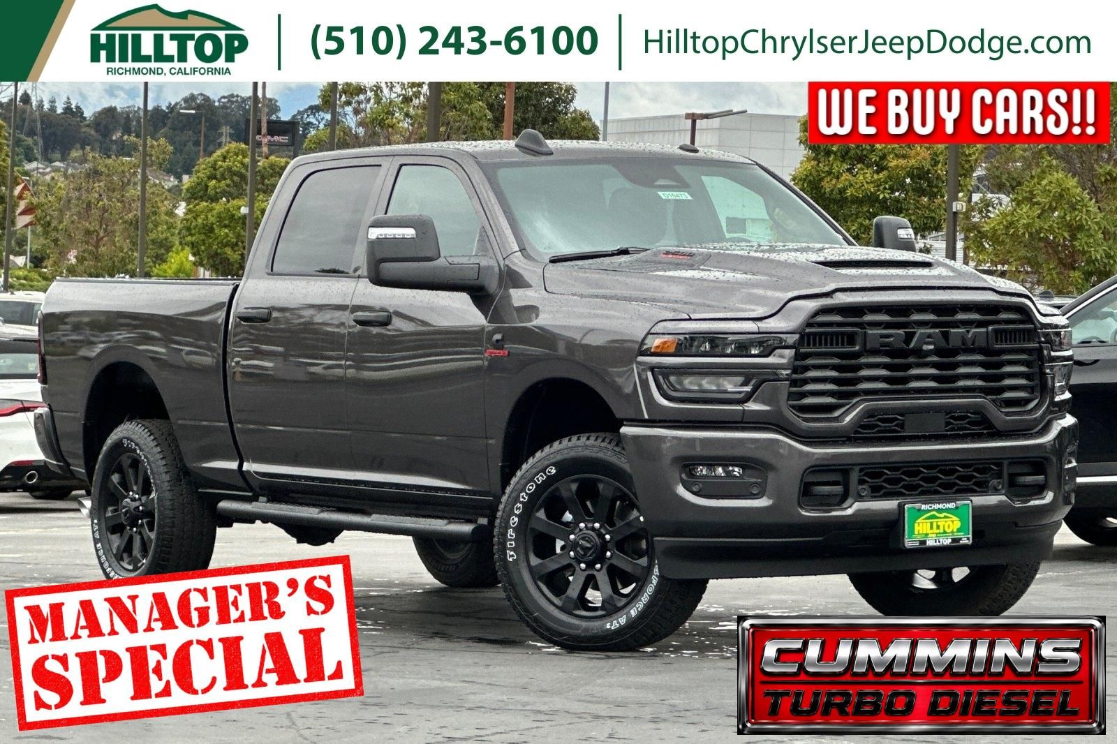2026 Ram 2500 BLACK EXPRESS CREW CAB 4X4 6'4 BOX Pickup