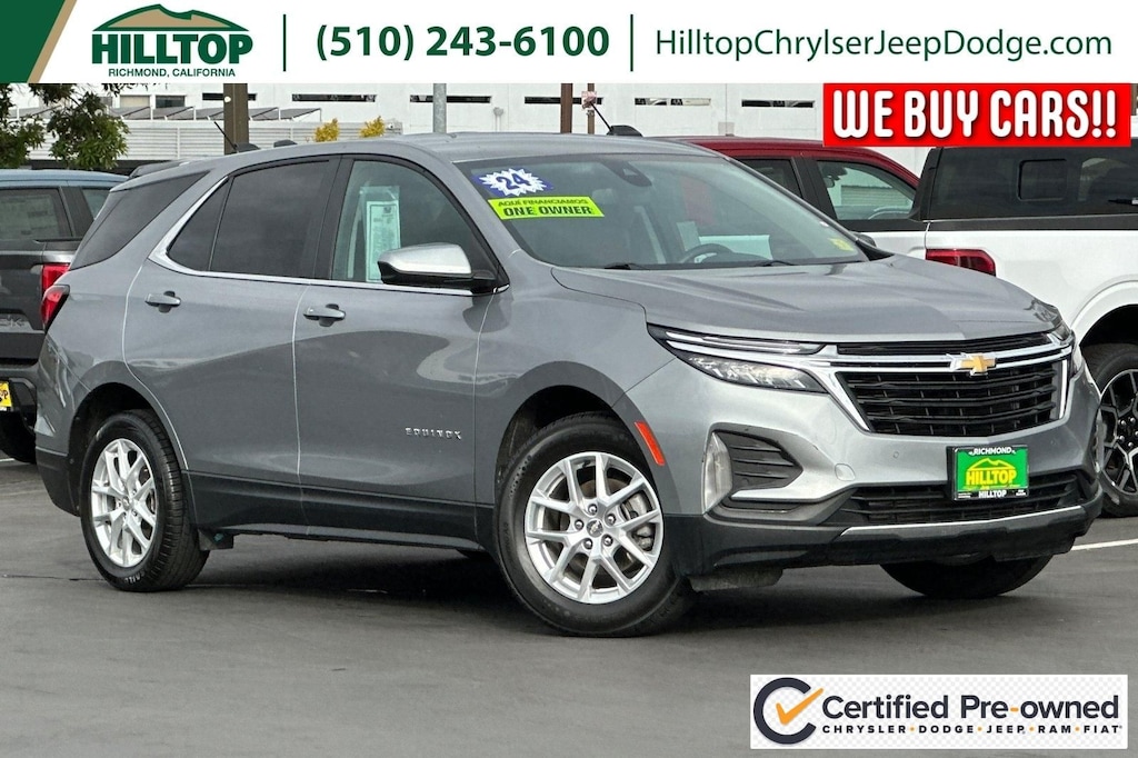 Certified 2024 Chevrolet Equinox LT SUV