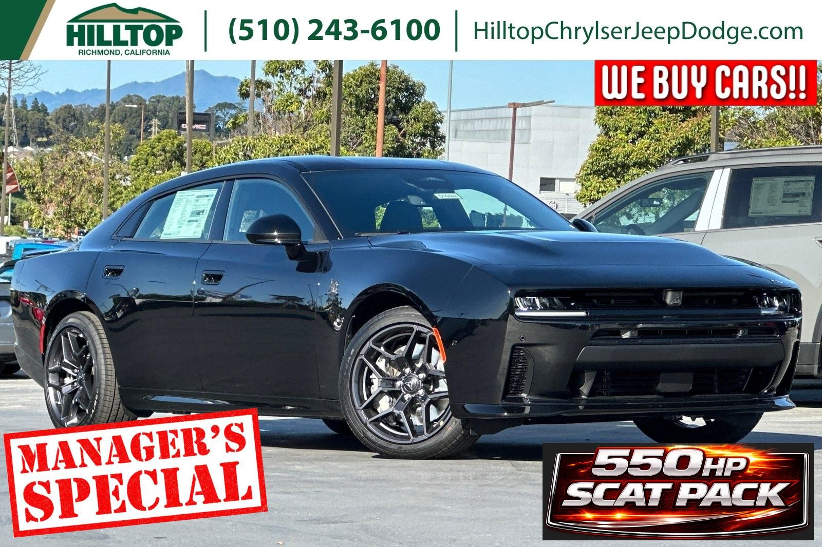 2026 Dodge Charger SCAT PACK 4-DOOR AWD Sedan