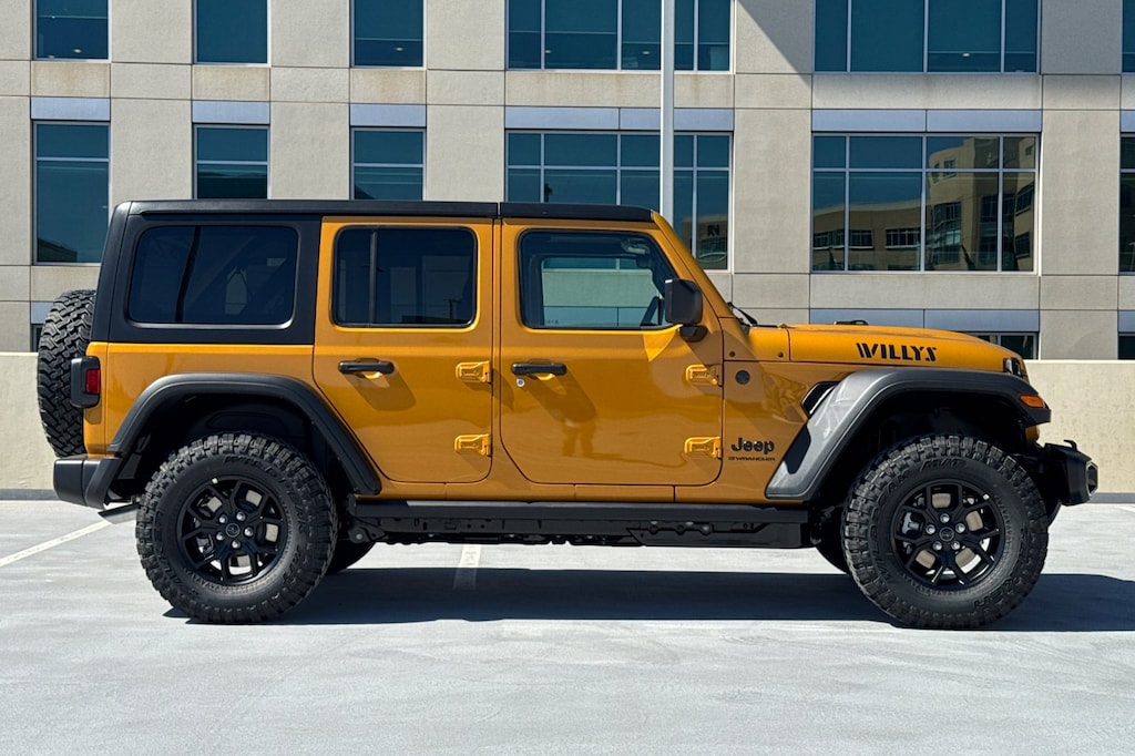 New 2026 Jeep Wrangler 4-DOOR WILLYS Sport Utility