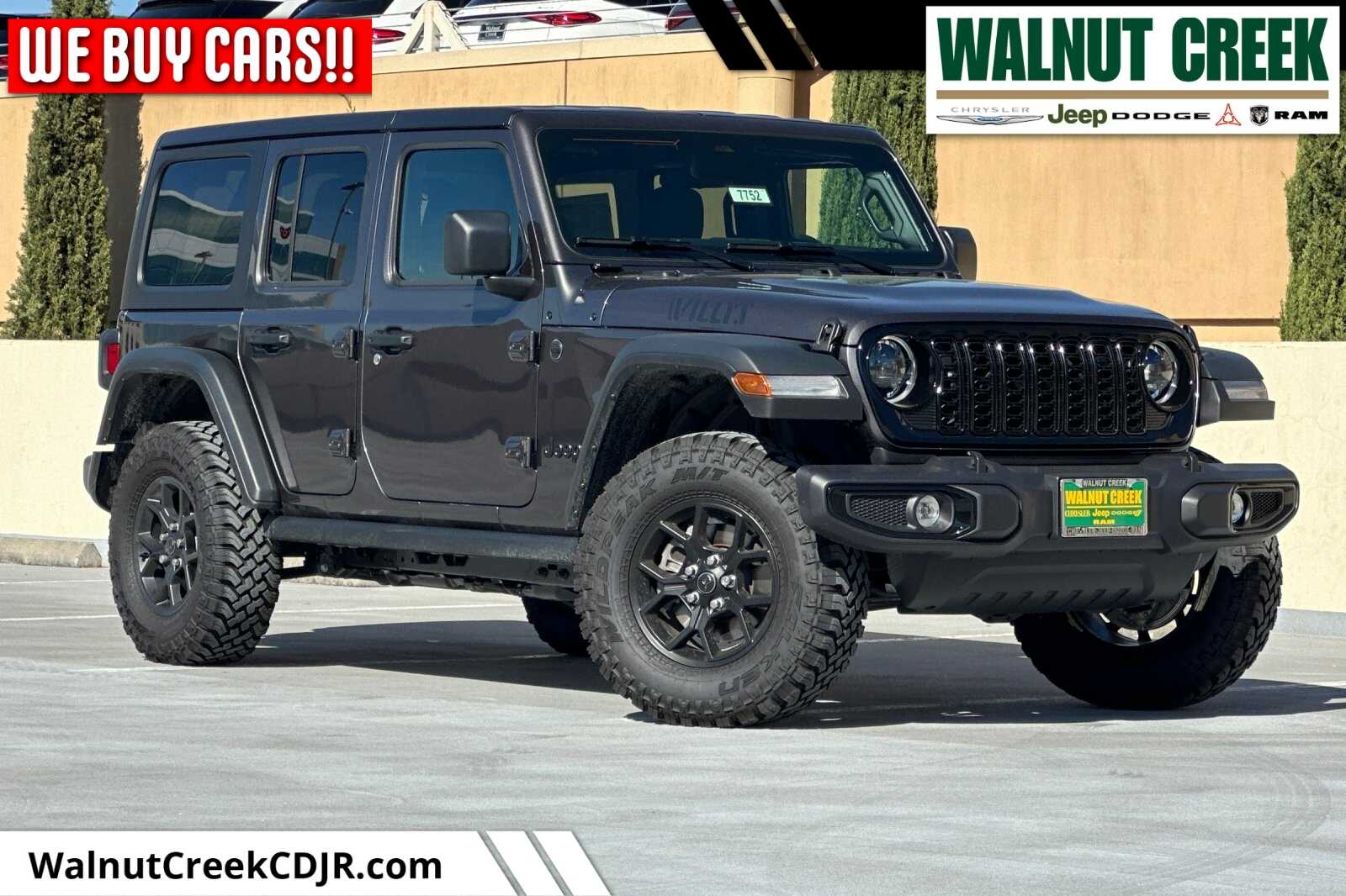 New 2026 Jeep Wrangler 4-DOOR WILLYS Sport Utility