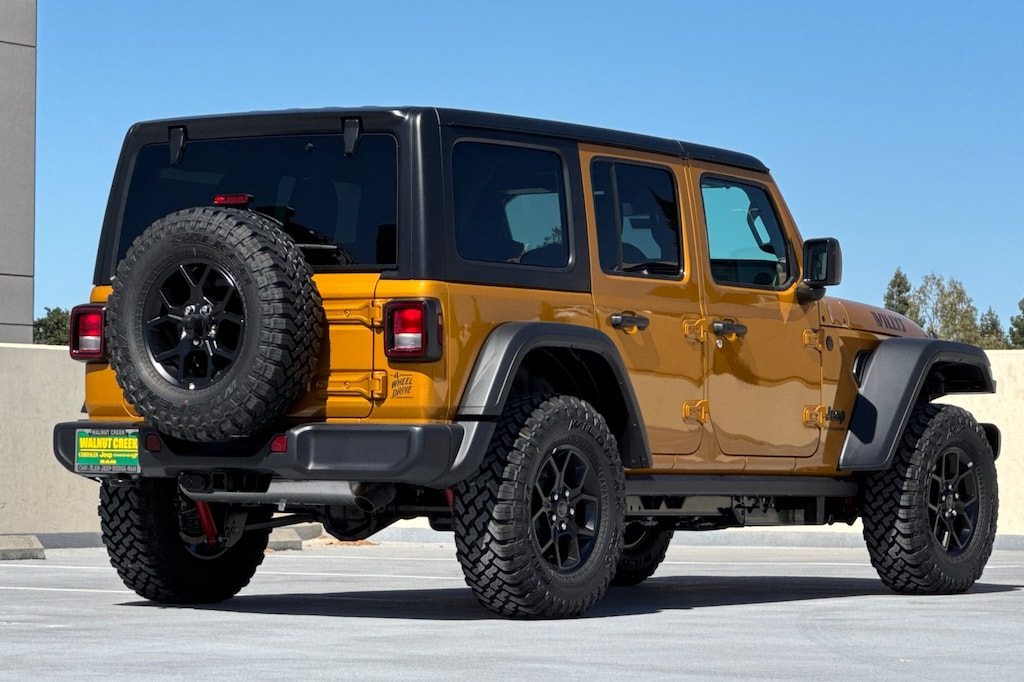 New 2026 Jeep Wrangler 4-DOOR WILLYS Sport Utility