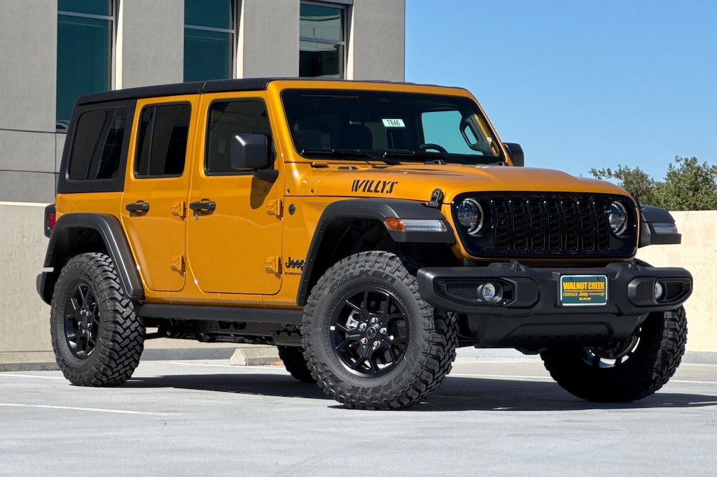 New 2026 Jeep Wrangler 4-DOOR WILLYS Sport Utility