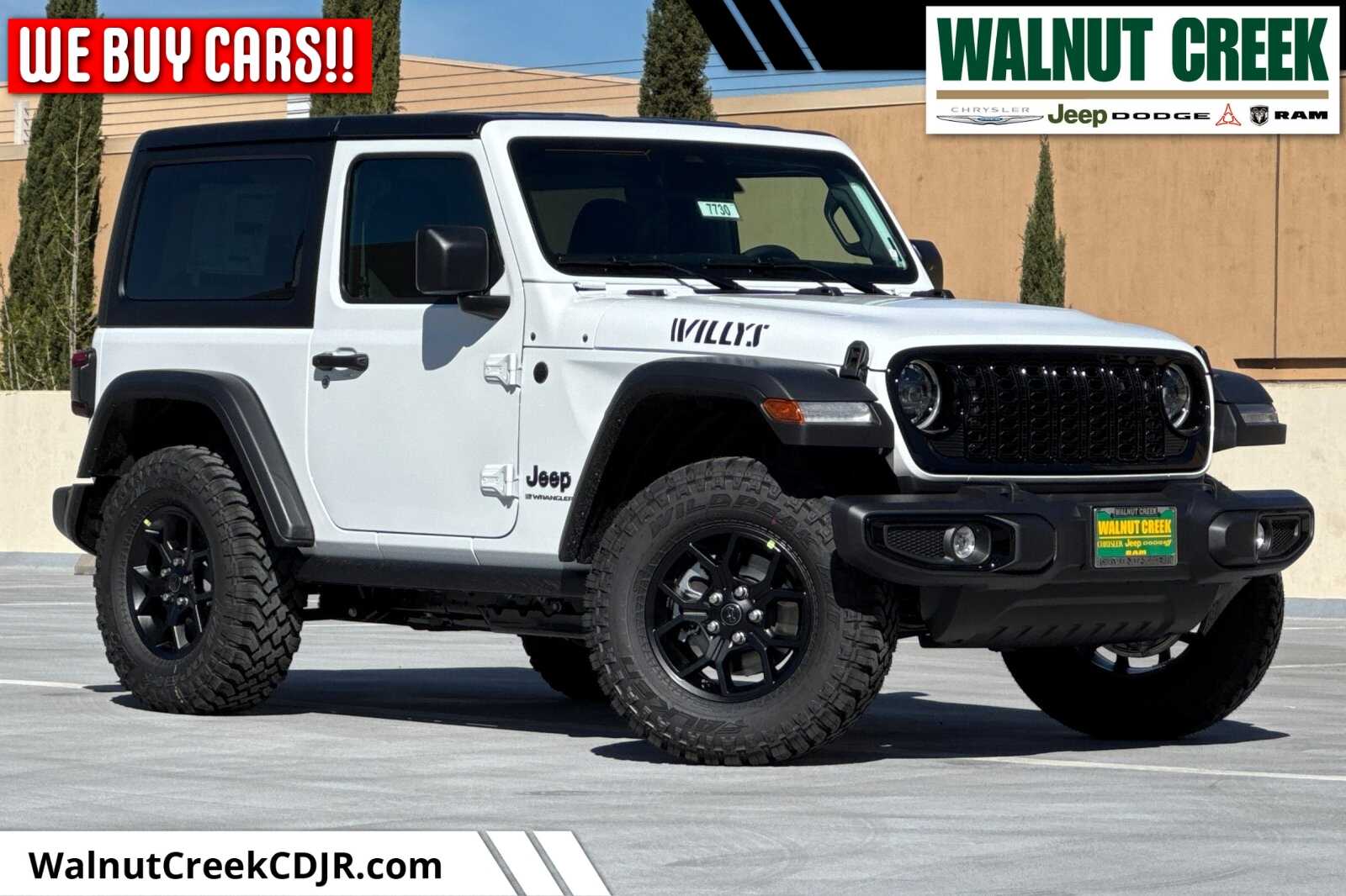 New 2026 Jeep Wrangler 2-DOOR WILLYS Sport Utility