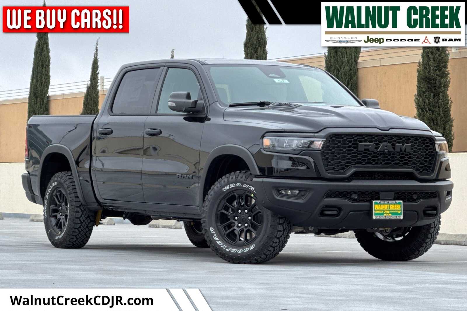 New 2026 Ram 1500 REBEL CREW CAB 4X4 5'7 BOX Pickup