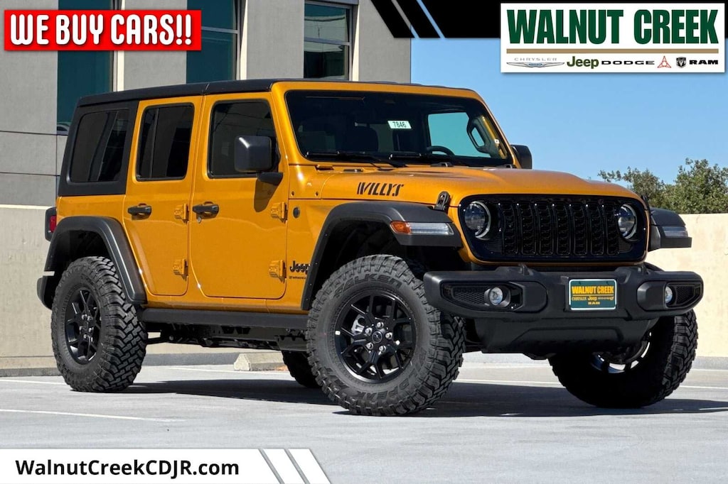 New 2026 Jeep Wrangler 4-DOOR WILLYS Sport Utility