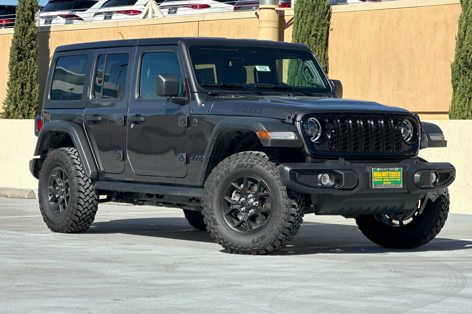 New 2026 Jeep Wrangler 4-DOOR WILLYS Sport Utility