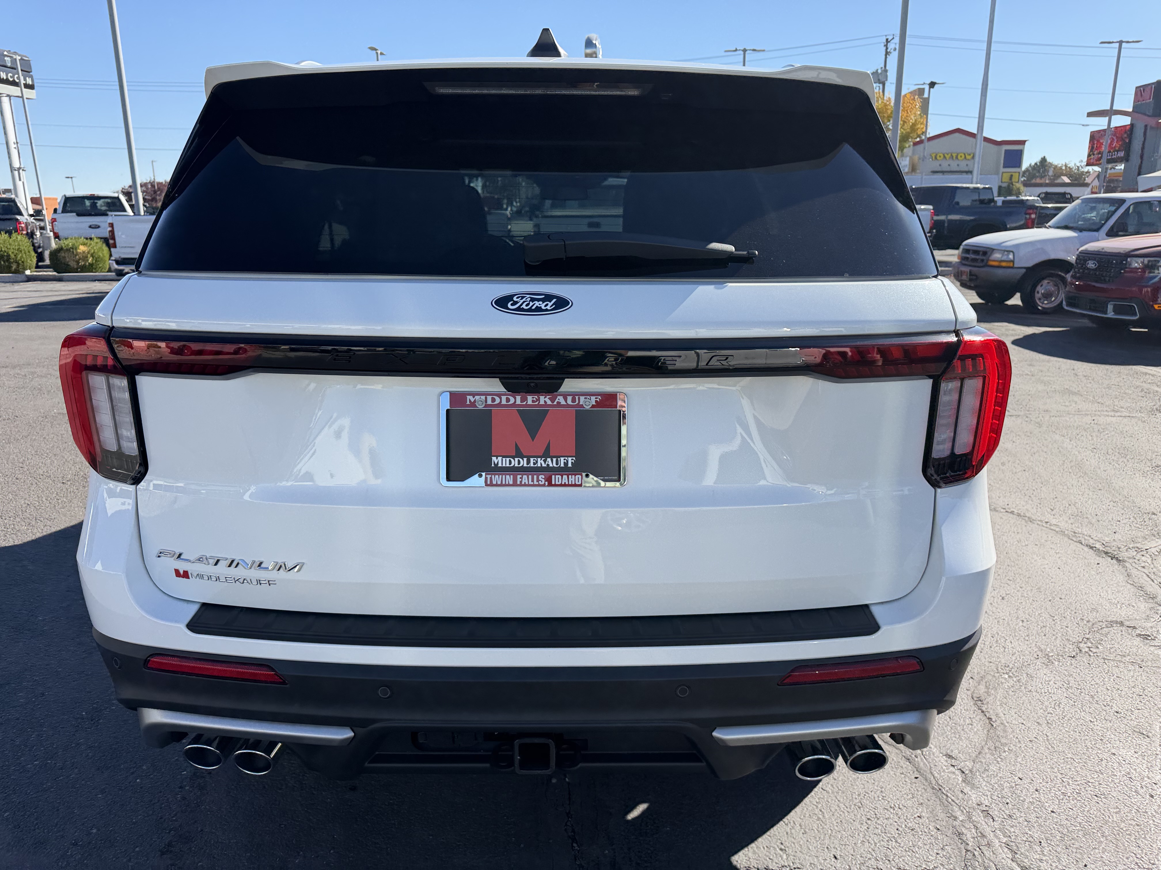 New 2027 Ford Explorer Platinum SUV