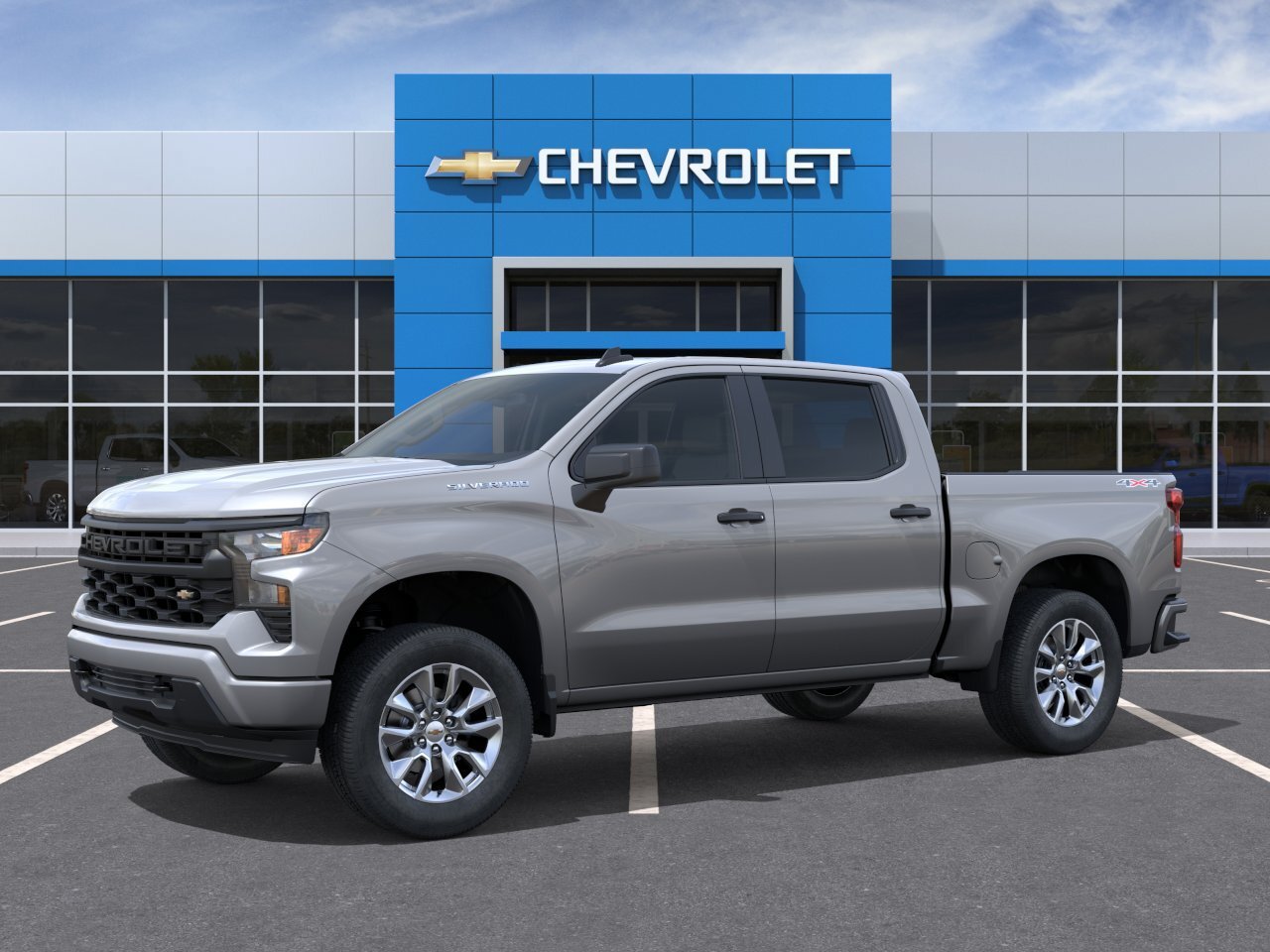 New 2026 Chevrolet Silverado 1500 Custom Truck Crew Cab