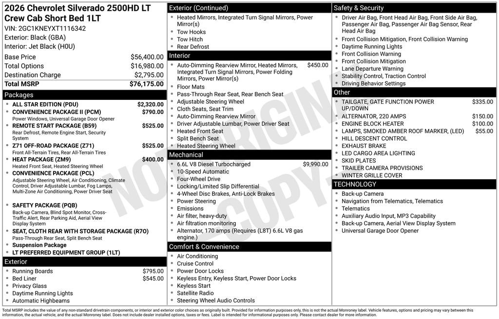 2026 Chevrolet Silverado 2500 HD LT - Photo 15