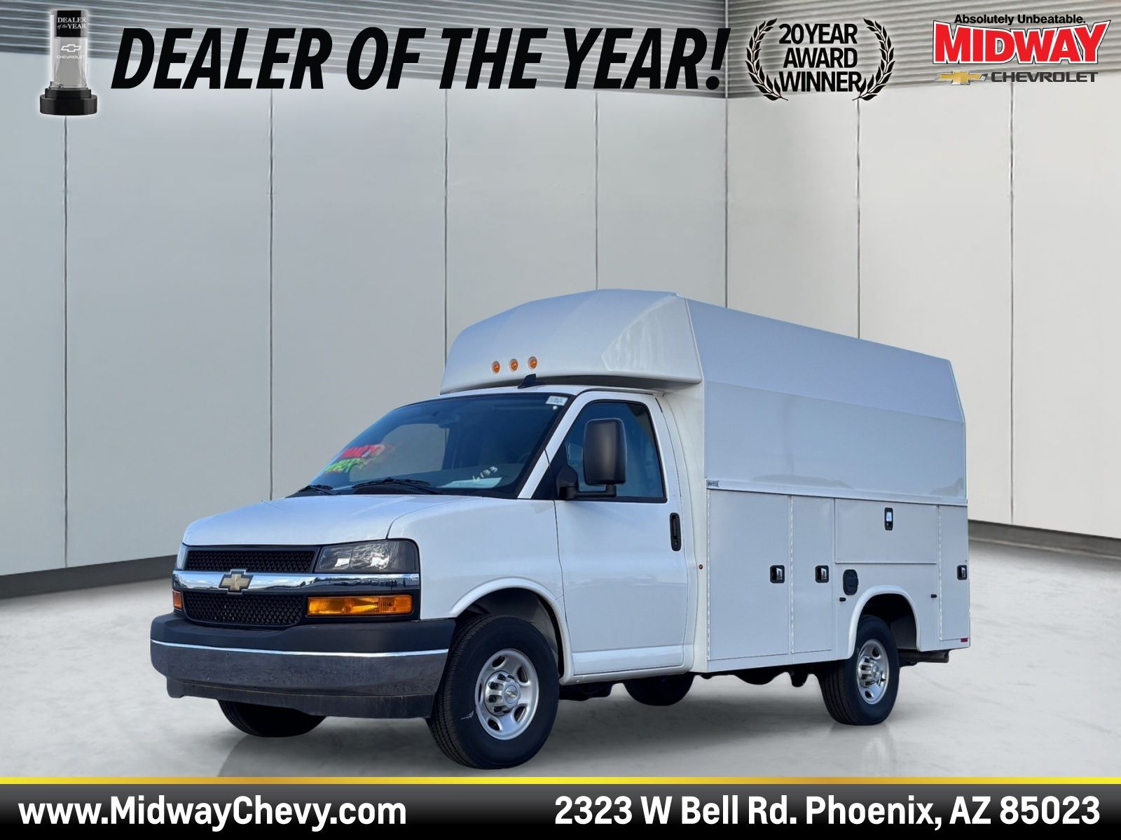 New 2025 Chevrolet Express Commercial Cutaway Specialty Vehicle