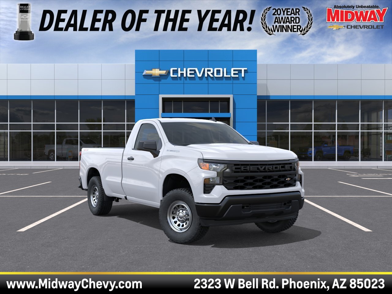 New 2026 Chevrolet Silverado 1500 Work Truck Regular Cab Pickup