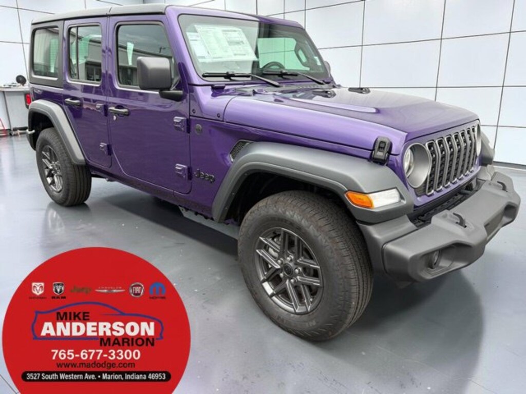New 2026 Jeep Wrangler 4-DOOR SPORT Sport Utility