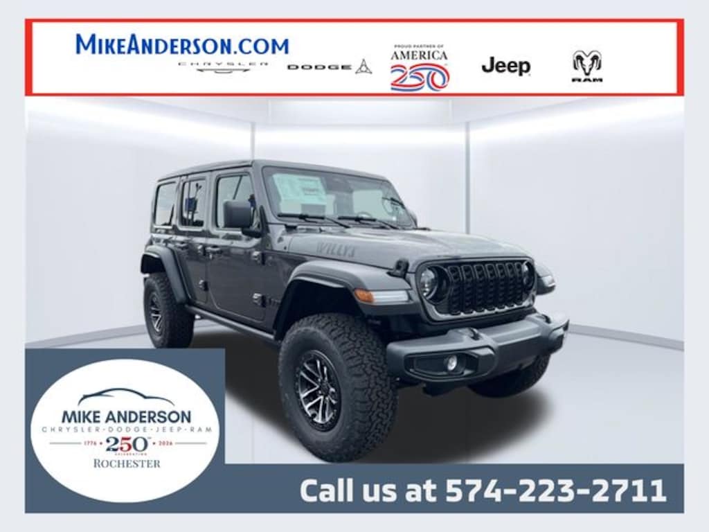 New 2027 Jeep Wrangler Willys Sport Utility