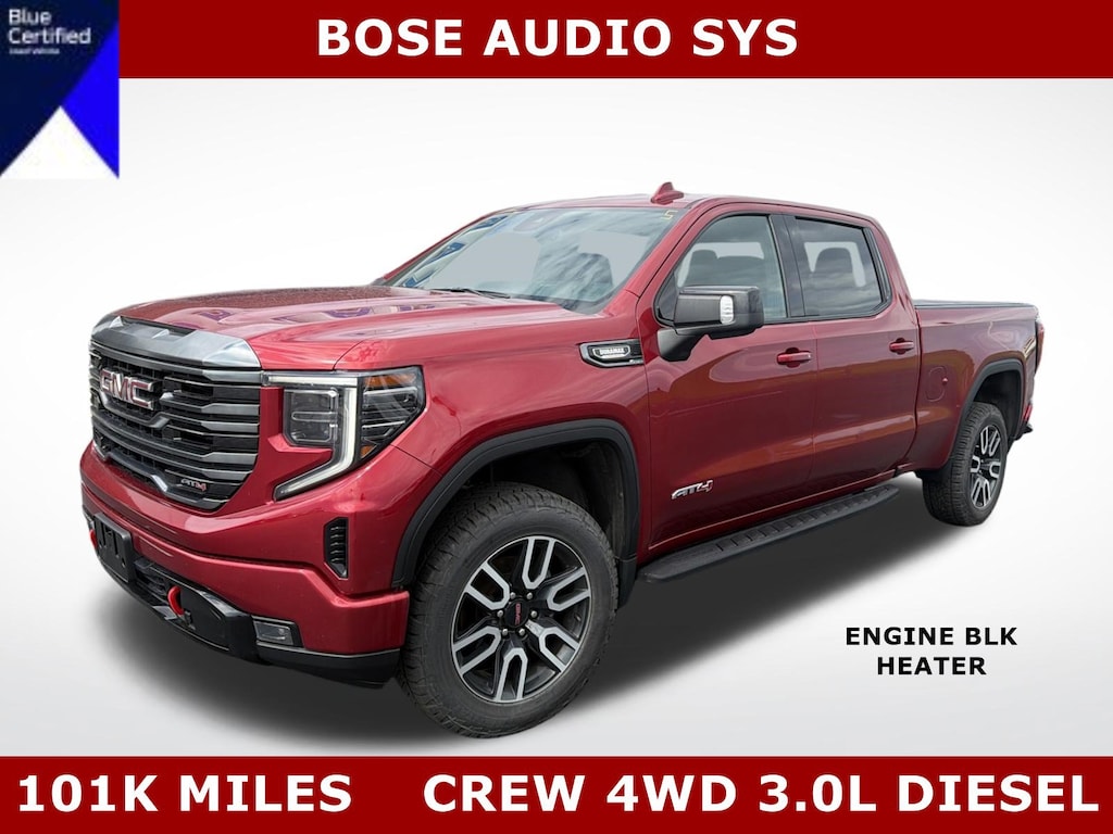 Certified 2022 GMC Sierra 1500 AT4 4WD Crew Cab 147 AT4