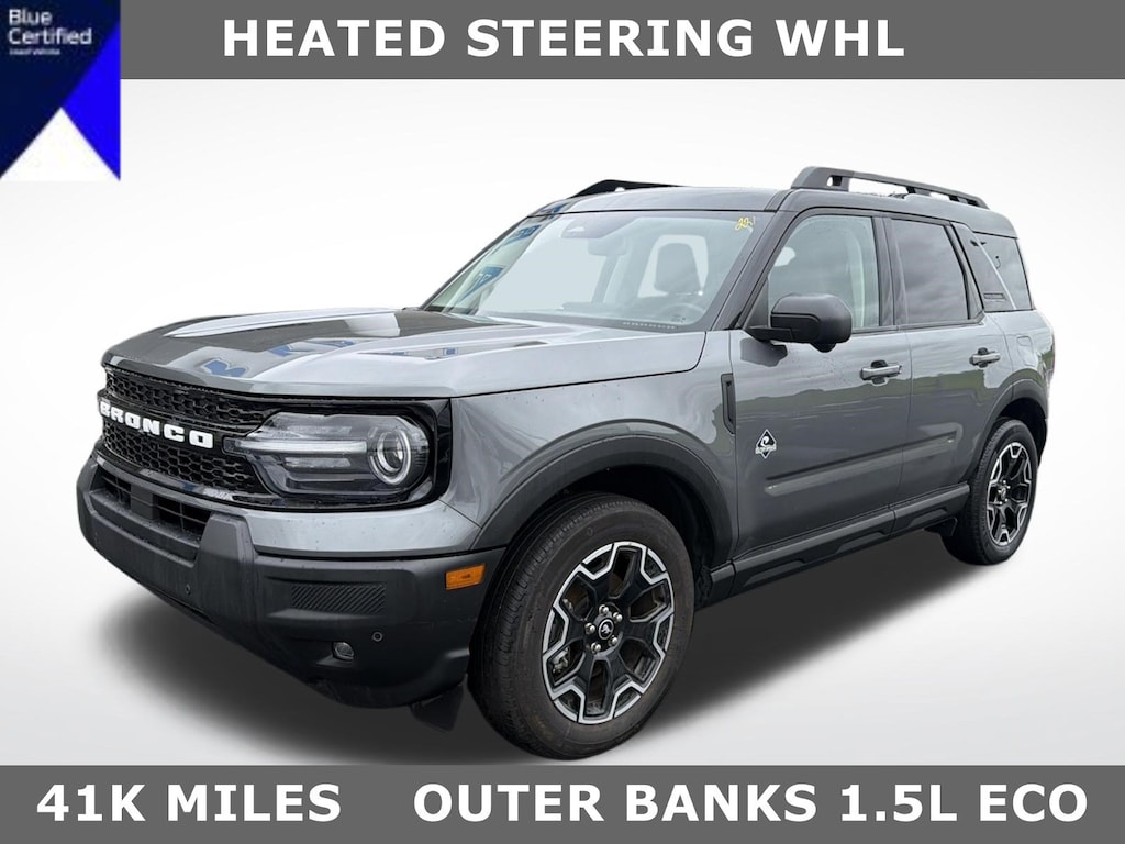 Certified 2025 Ford Bronco Sport Outer Banks Outer Banks 4x4
