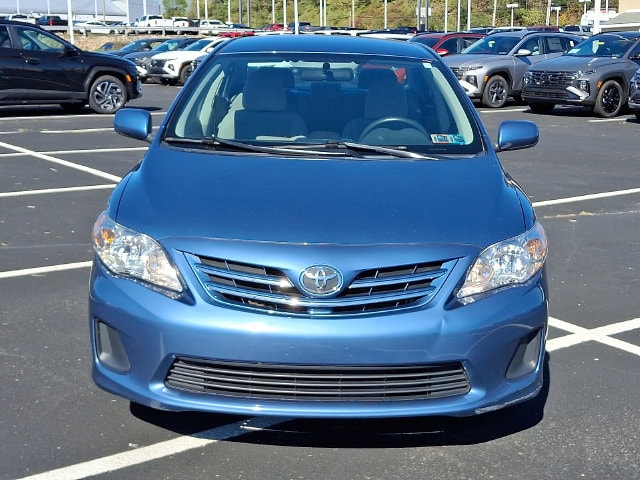 Used 2013 Toyota Corolla LE with VIN 5YFBU4EE8DP215534 for sale in Greensburg, PA