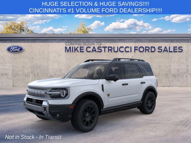 2026 Ford Bronco Sport Badlands SUV EcoBoost I4 GTDi DOHC Turbocharged VCT