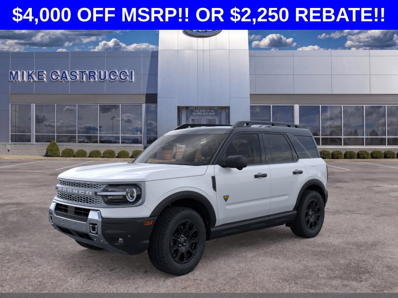2026 Ford Bronco Sport Badlands SUV EcoBoost I4 GTDi DOHC Turbocharged VCT