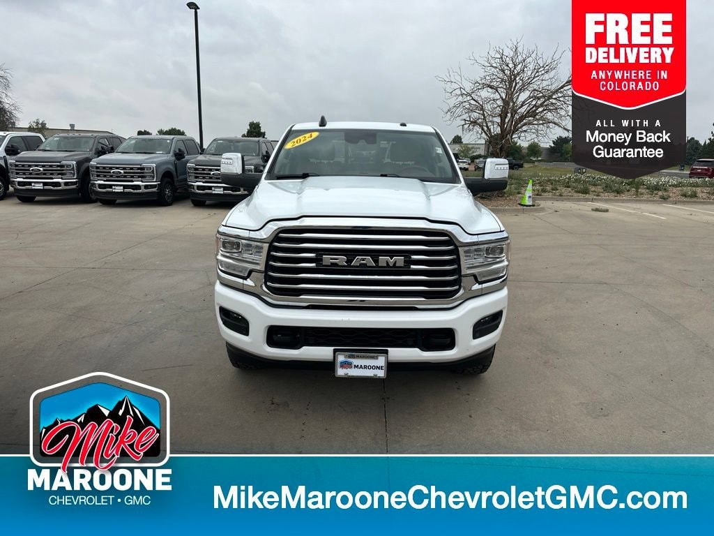 Used 2024 Ram 3500 Limited Longhorn Crew Cab 4x4 8 Box Truck