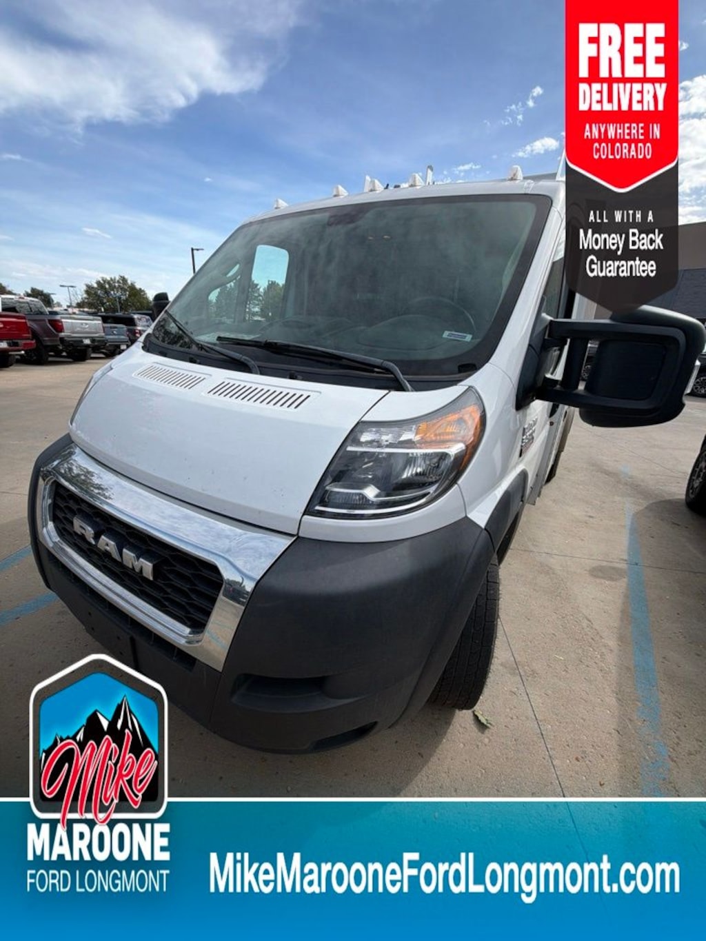 Used 2021 Ram ProMaster 3500 Cutaway Low Roof Cab/Chassis